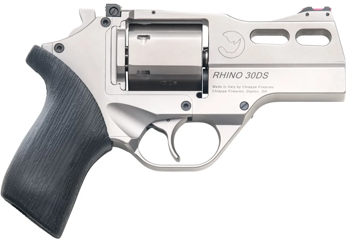 CHIAPPA FIREARMS RHINO 30DS 357MAG NICKEL 3" AS
