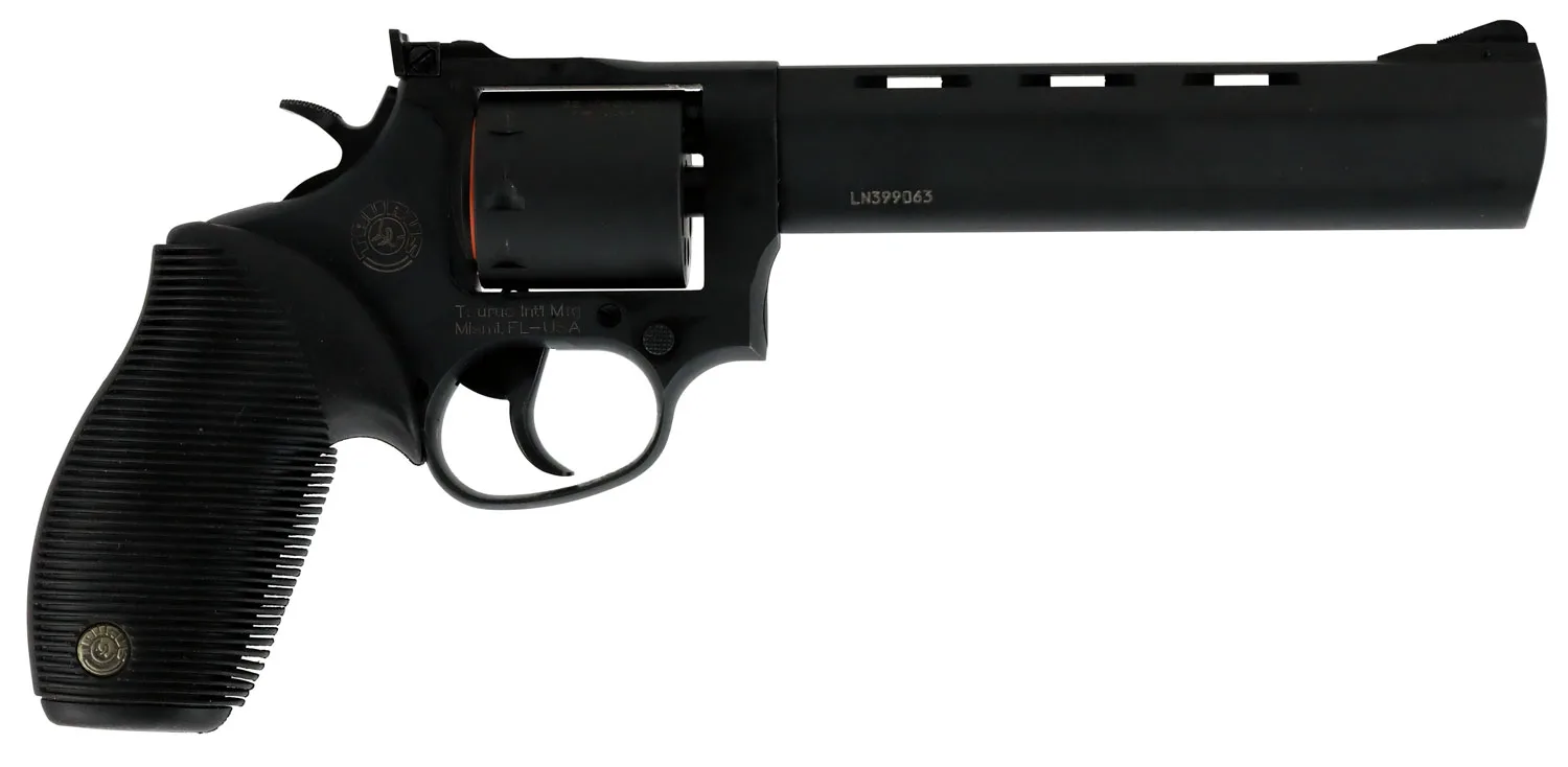 Taurus 2-992061 992 Tracker 22 LR, 22 WMR 9rd 6.50" Overall Matte Black Oxide Finish Steel with Black Ribber Grip