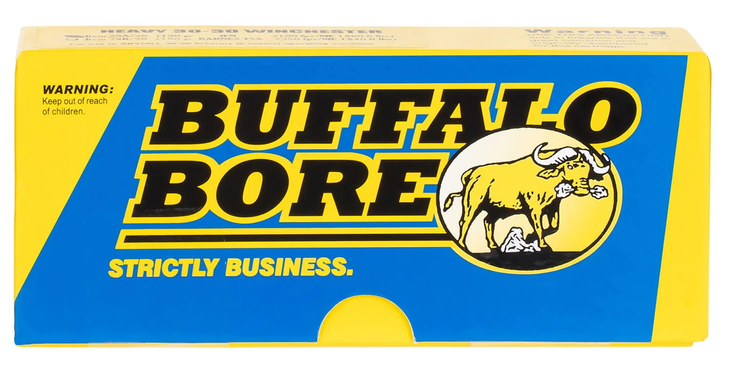 Buffalo Bore Ammunition 19G20 Tactical Strictly Business 357Mag 125gr Jacketed Hollow Point 20 Per Box/12 Case