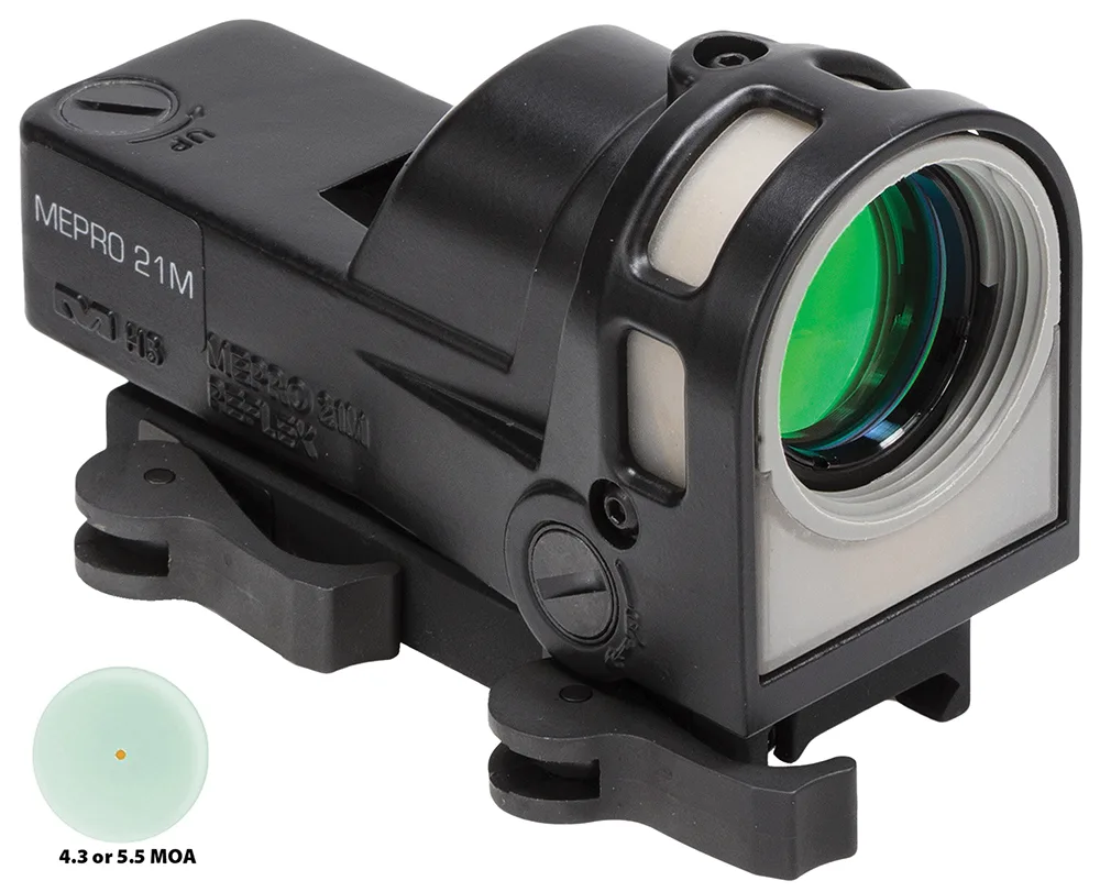 Meprolight USA 626310 M21  Black 1x 30 mm 5.5 MOA Dot