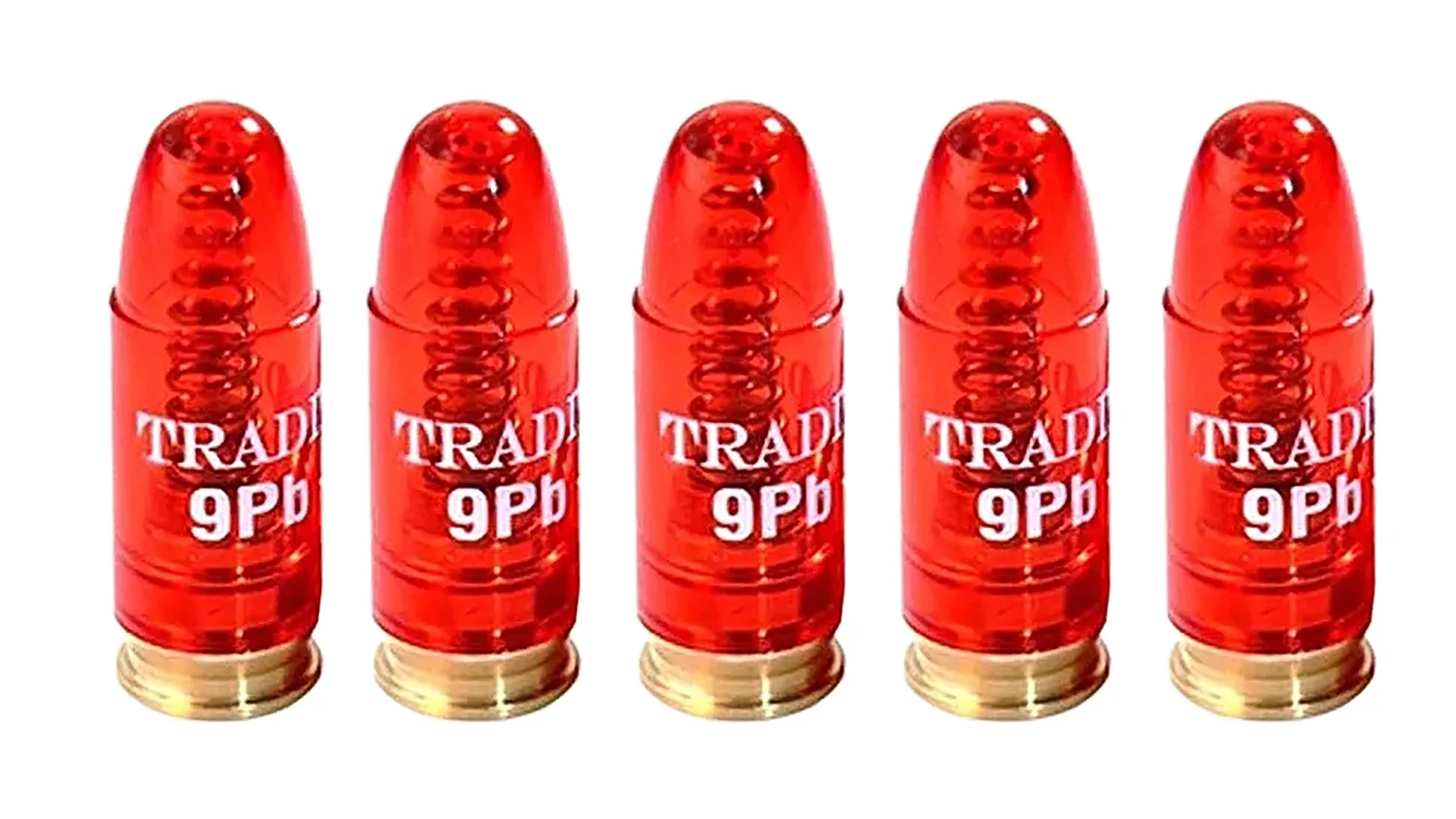 Traditions ASM9 Snap Caps Handgun 9mm Plastic w/Brass Base 5/Pack