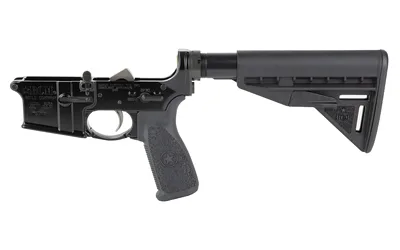 BCM CMPLT LWR W/BCM STK MD 3 BK BLEM