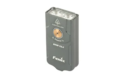 FENIX E03R V2 500LUM KEYCHAIN GRAY