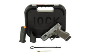 GLOCK 43X HOTH 9MM 15RD BW GREY