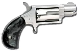NORTH AMERICAN ARMS MINI 22MAG REV 1-1/8 SS BLKPRL