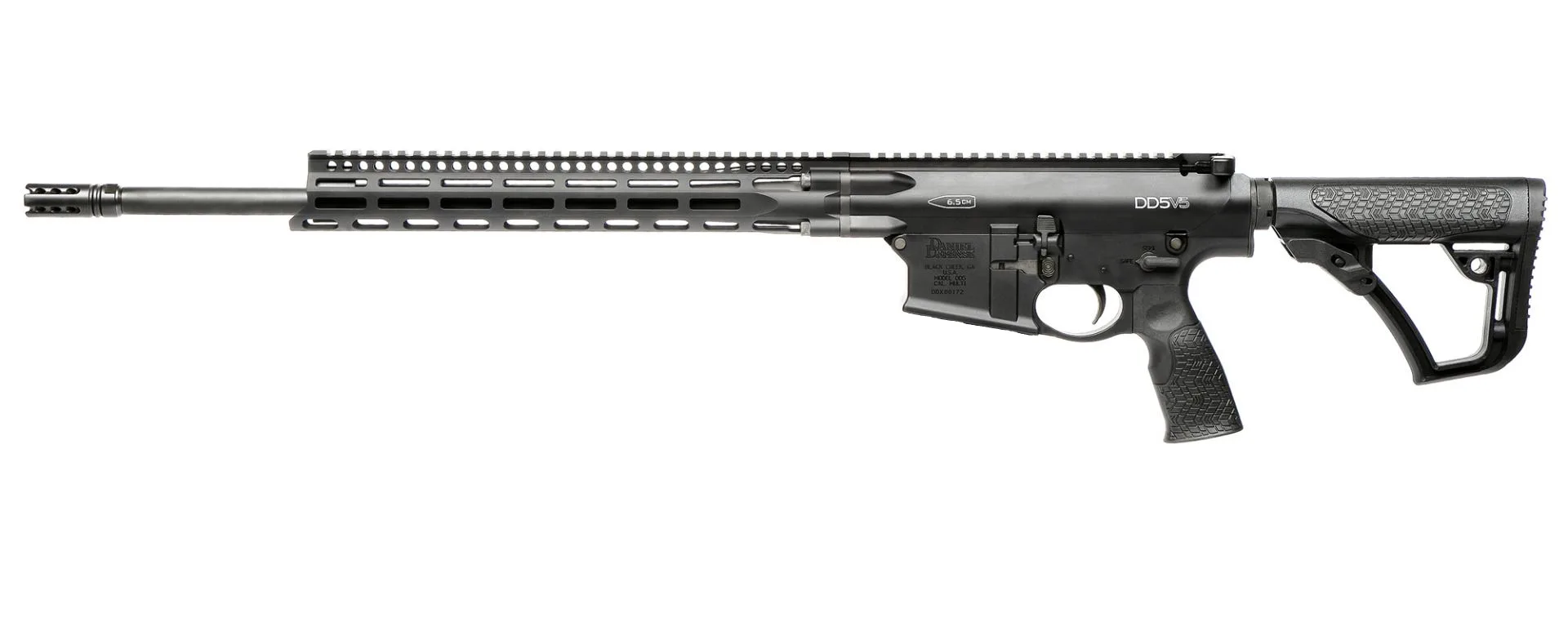 DANIEL DEFENSE DD5 V5 6.5CR 20" BLK NO MAG