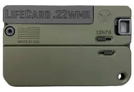 Trailblazer Firearms LifeCard .22 WMR Single Action Handgun Bazooka Green