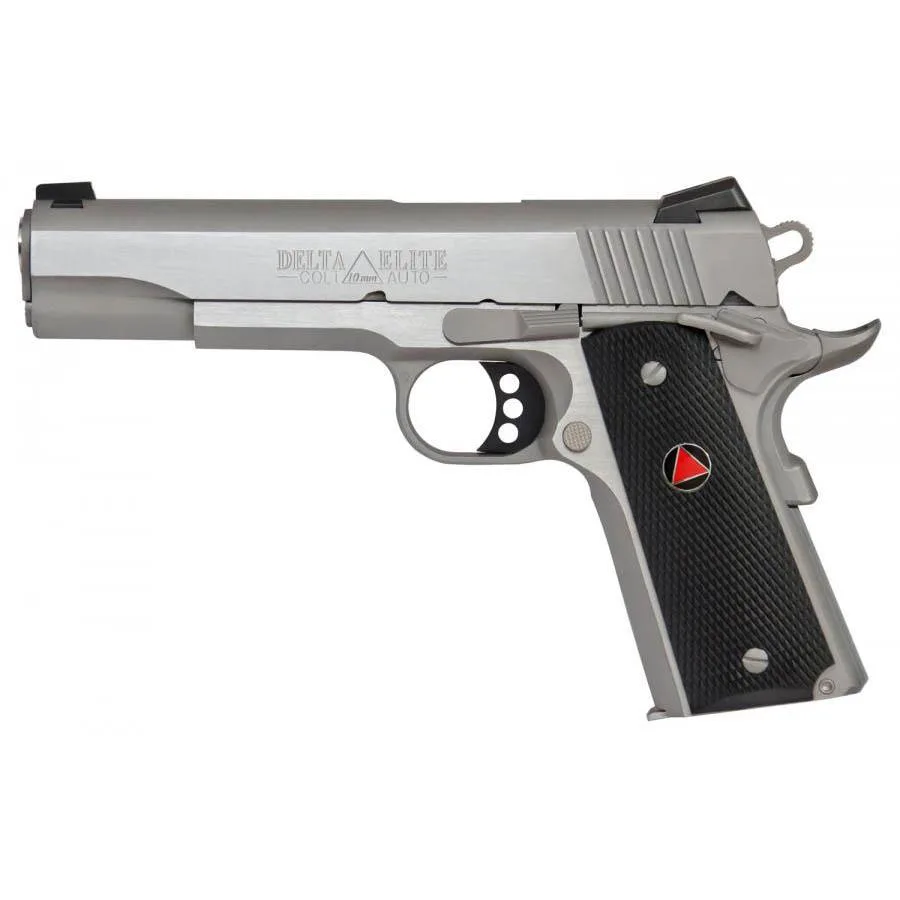 Colt Delta Elite Handgun 10mm Auto 8rd Magazine 5" Barrel Stainless Finish