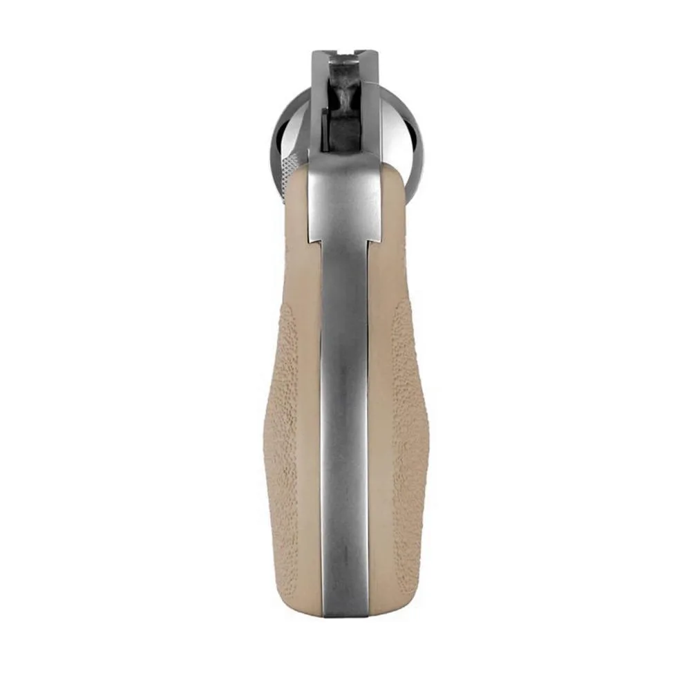 Hogue Overmolded Rubber Bantam Grip S&W Round Butt J-Frame Revolvers FDE