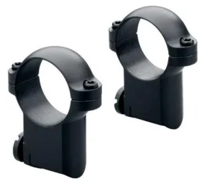 Leupold 2-Piece Solid Steel Ringmounts - Ruger M77 30mm Medium Matte Black