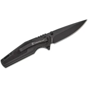 Smith & Wesson SWAT Assisted Folding Knife 3" Drop Point Blade Black Box
