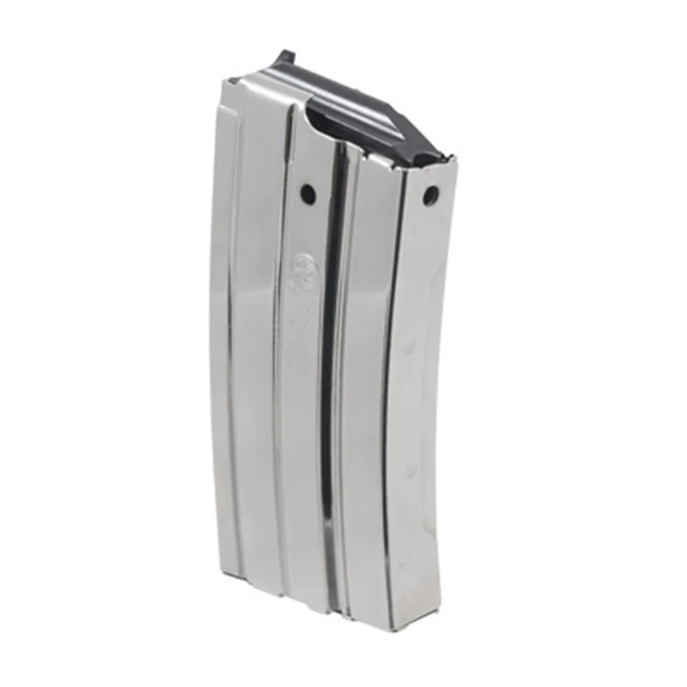 Ruger Mini-14 Rifle Magazine Nickel 5.56 NATO/.223 Rem 20/rd