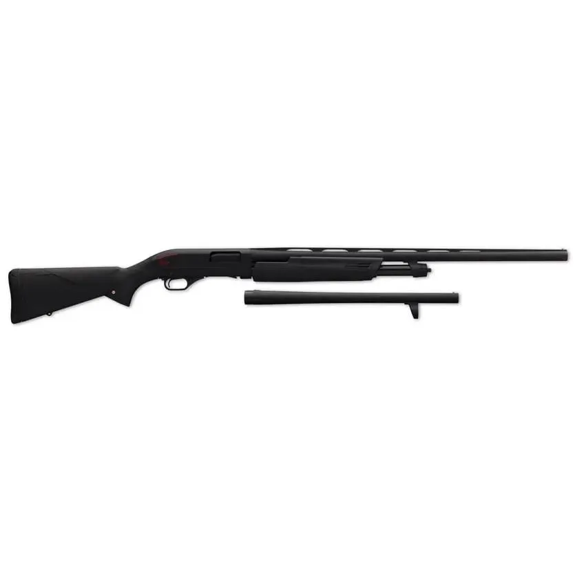 Winchester SXP Camp/Field Combo Shotgun 12 ga 3" Chamber 5rd Magazine 28" Barrel Black with 18" Barrel