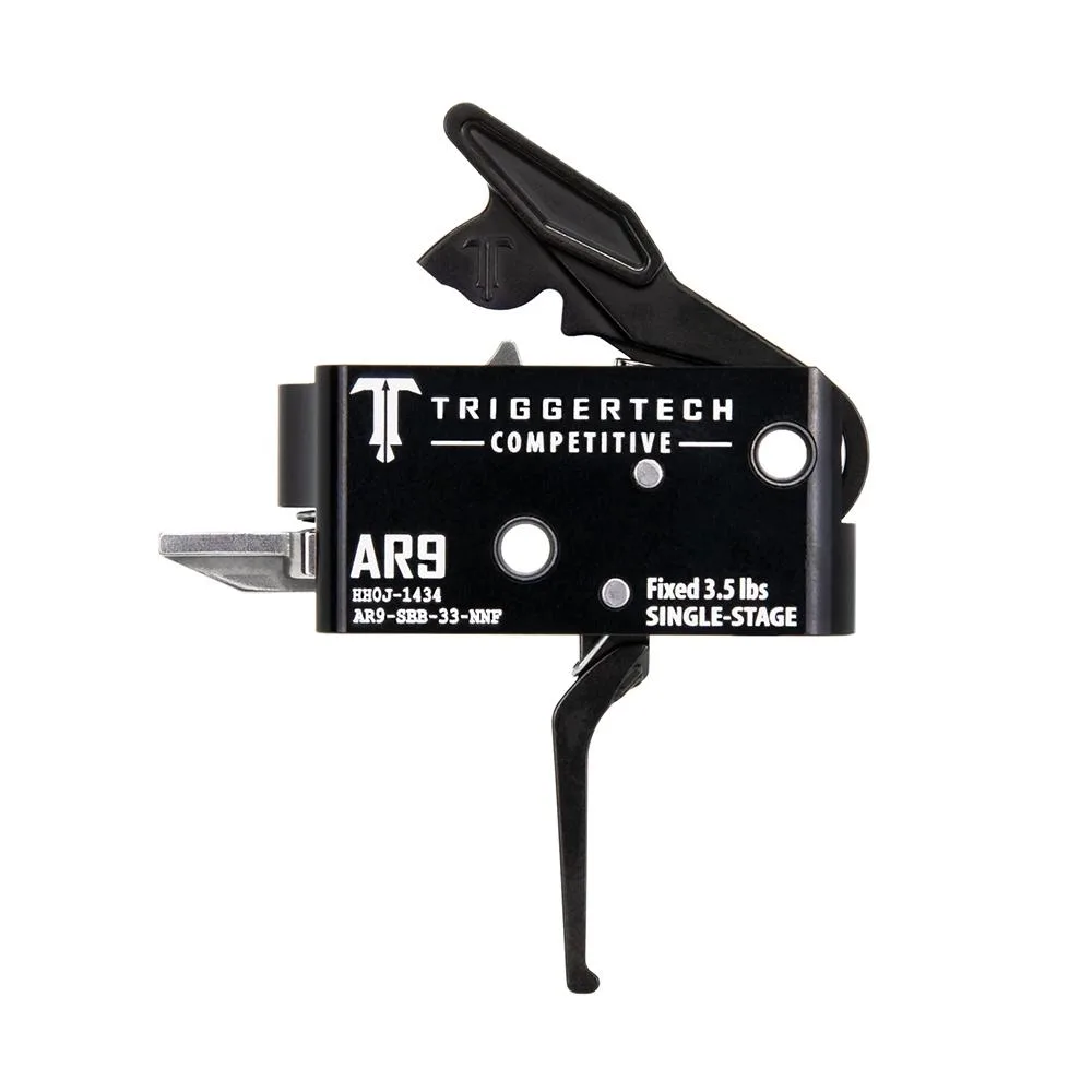 TriggerTech AR-9 Competitive Single Stage Rifle Trigger 3.5 lbs Flat