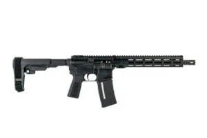 IWI ZION Z-15 PISTOL 5.56 12.5" BBL, BLACK 11.5" MLOK, SBA3 BRACE 1-30RD MAG
