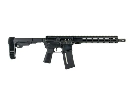 IWI ZION Z-15 PISTOL 5.56 12.5" BBL, BLACK 11.5" MLOK, SBA3 BRACE 1-30RD MAG