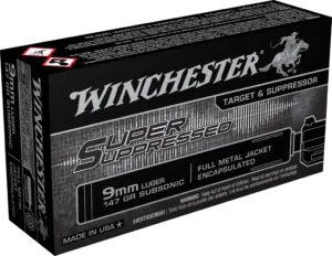 WINCHESTER 9MM 147GR SUBSONIC 50RDS