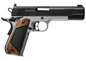 KIMBER CUSTOM 1911 NEXT GENERATION 45ACP PISTOL 5" TWO TONE, O.R.BLK WALNUT/G10 GRIPS 2-7RD MAGS