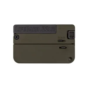 TRAILBLAZER FIREARMS LIFECARD POLY 22LR BLACK/ODG #