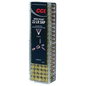 CCI 22 LR MINI MAG  40 GR SEGMENTED HP 100/BX