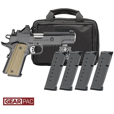 1911 OPERATOR AOS 45ACP 4.25''BBL (4)8RD MAG W/VIRIDIAN RFX11