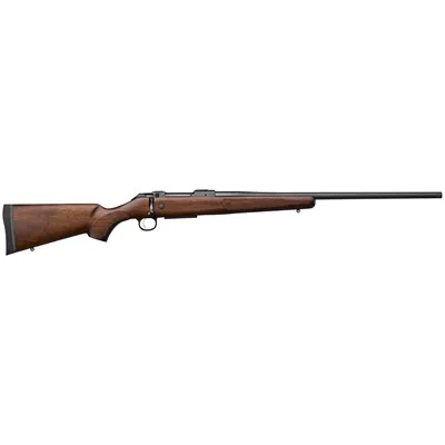 600+ AMERICAN 300 WIN MAG 24''BBL 9/16X24 (1)3RD MAG WALNUT