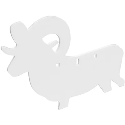 AR500 3/8'' SILHOUETTE / 3-HOLE / RAM