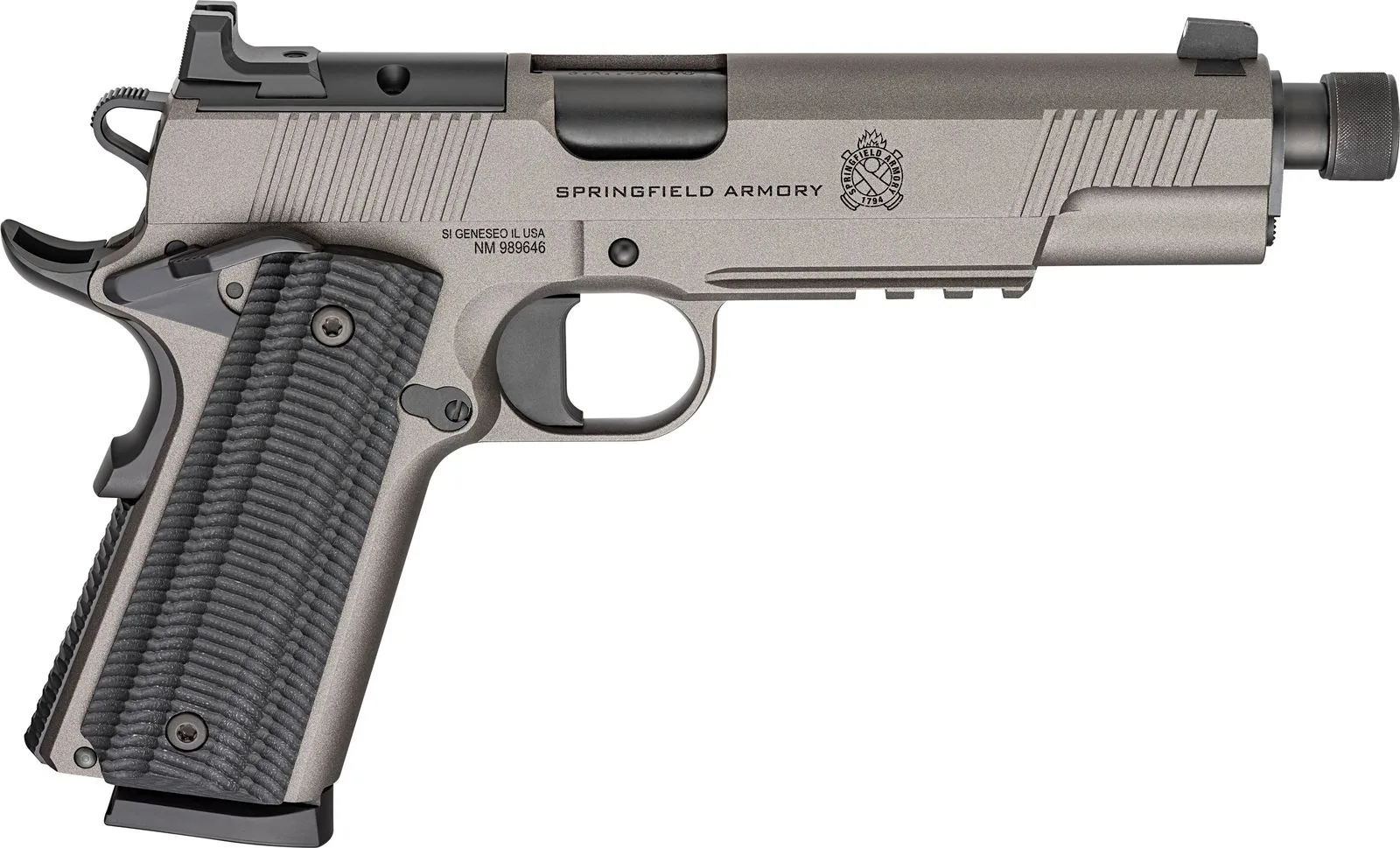 1911 Operator AOS 45ACP 5.75" OR TB Tung (2) 8rd