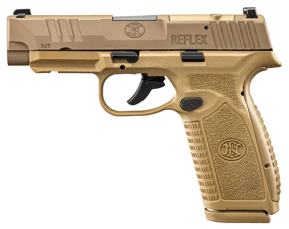 FN REFLEX XL MRD 9MM NMS FDE 2-10RD MAGAZINE