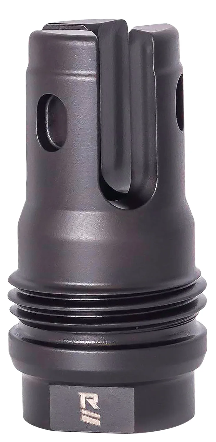 Rugged Suppressor FH015 R3 Flash Mitigation System Black with 3/4"-24 tpi Threads & 2.13" OAL for 7.62mm SR25