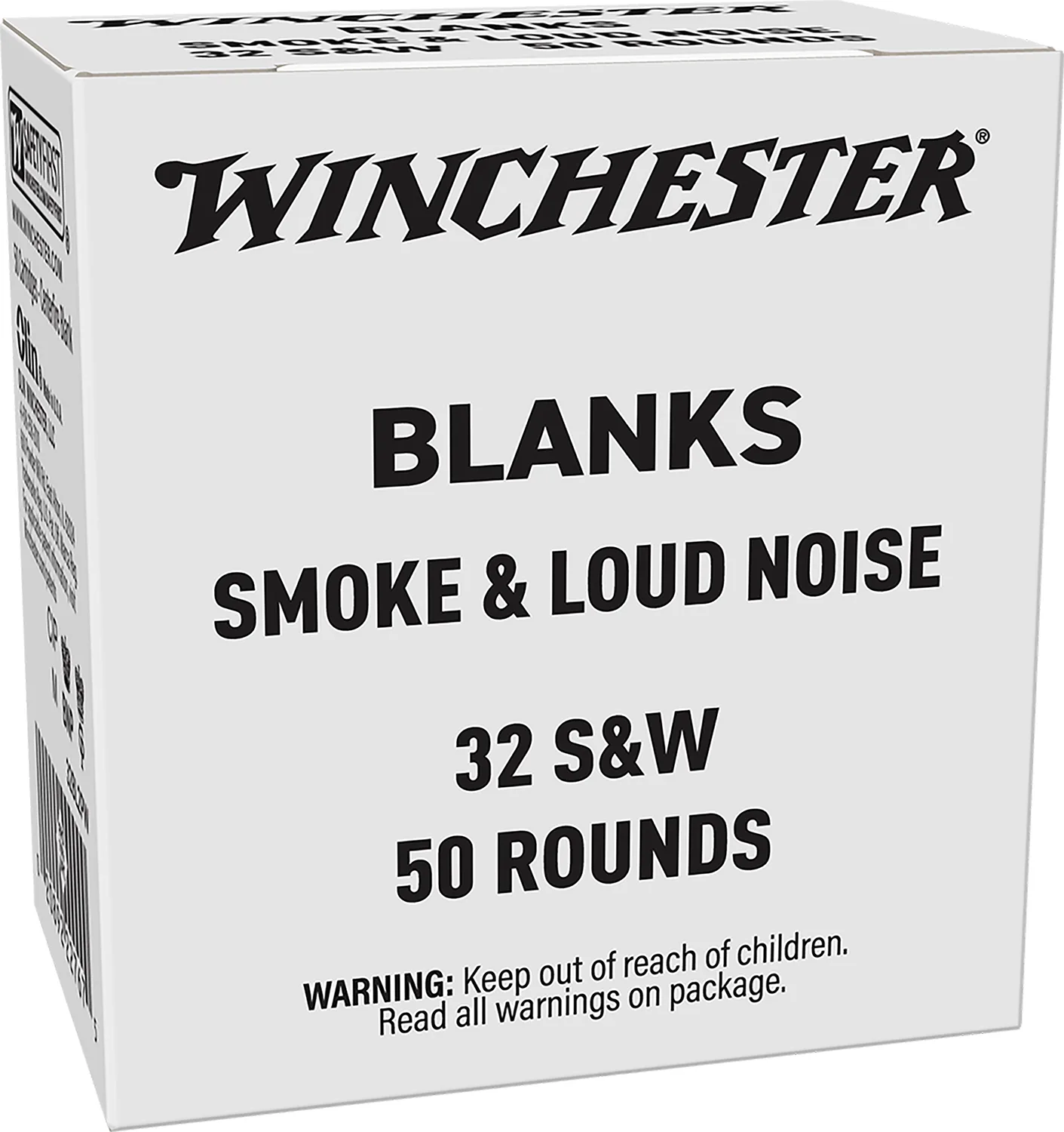 Winchester Ammo 32BL2PW Super X Blank 32S&W 50 Per Box/100 Case
