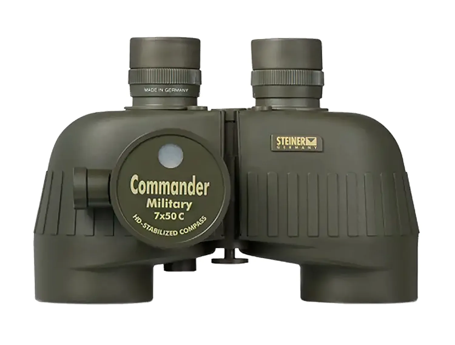 Steiner 2690 M750rc Reticle & Compass 7x50mm Range Finding Reticle Floating Prism, Sports-Auto Focus, OD Green Makrolon w/Rubber Armor Features Compass
