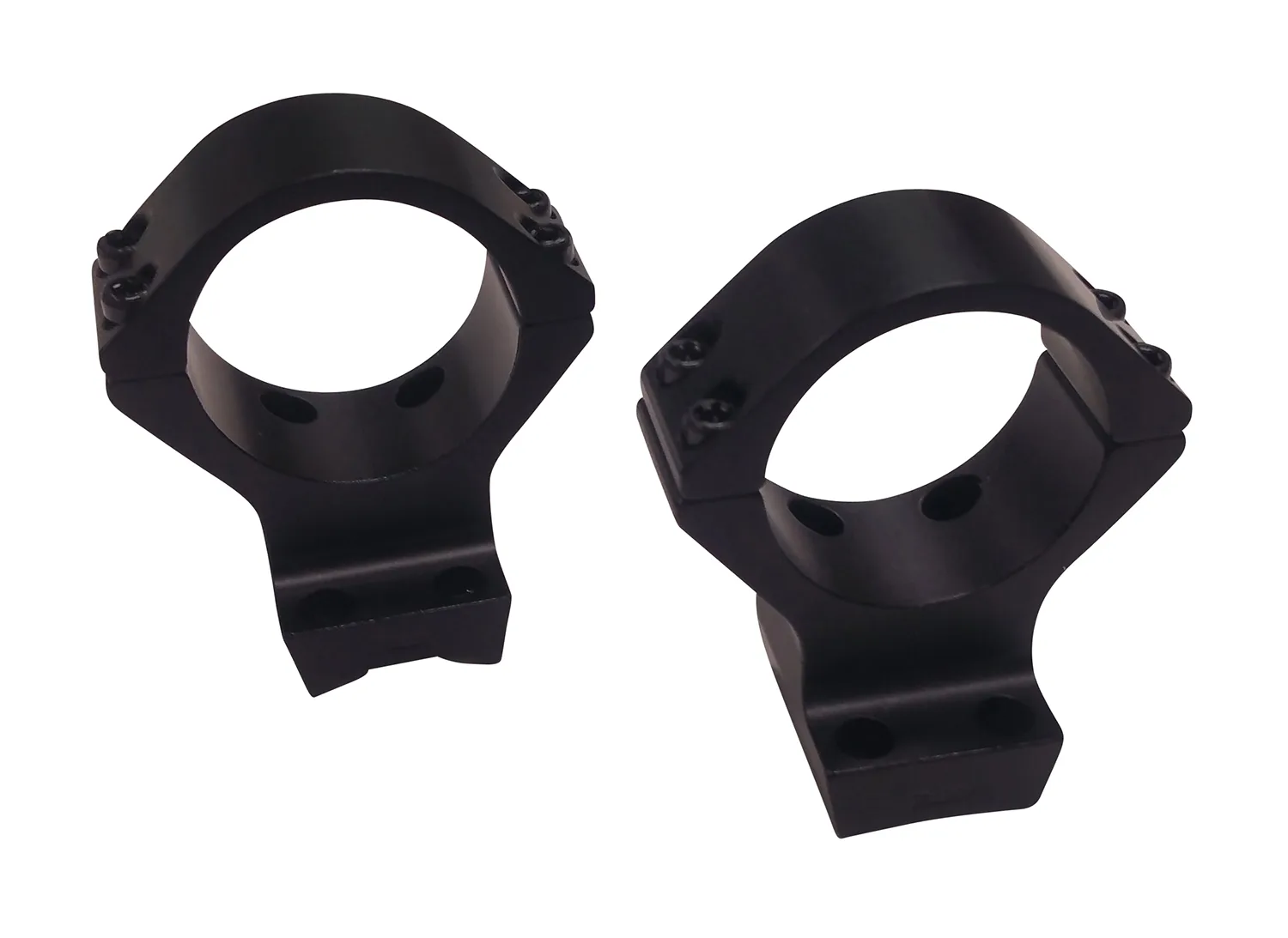 Talley 850735 Scope Mount/Ring Combo  Black Anodized Aluminum 34mm Tube X-Bolt High Rings Short/Long Action 0 MOA