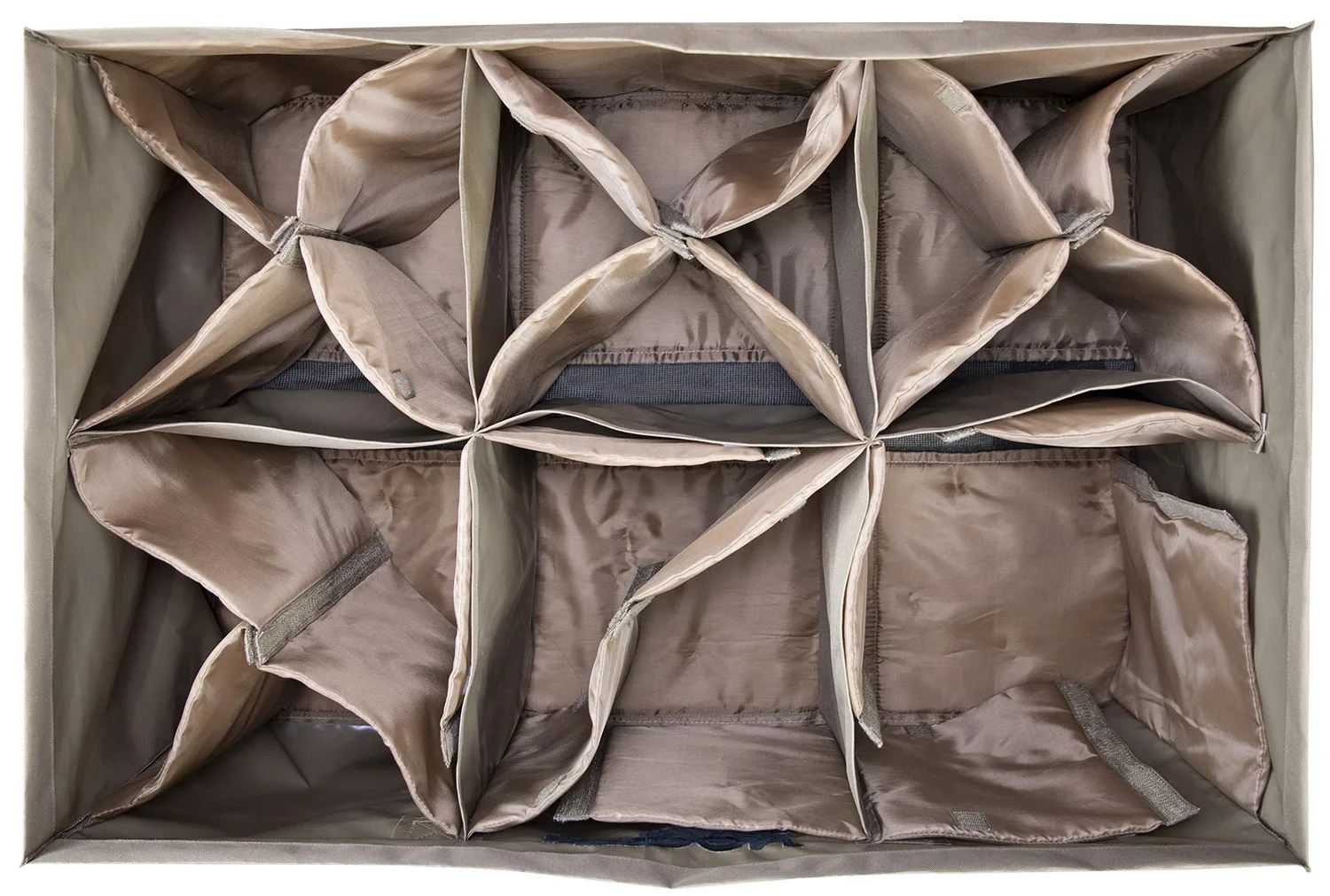 Higdon Outdoors 37124 X-Slot Decoy Bag Universal Tan 600D Polyester 36"L x 24"W x 16"H Holds up to 24 Decoys