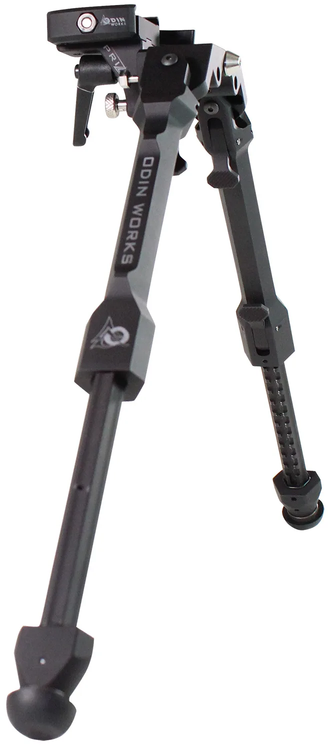 Odin Works BPPRIZMARCABLK Precision Bipod Arca Black 4.0"-14.50" 6061 Aluminum/303 Stainless Steel