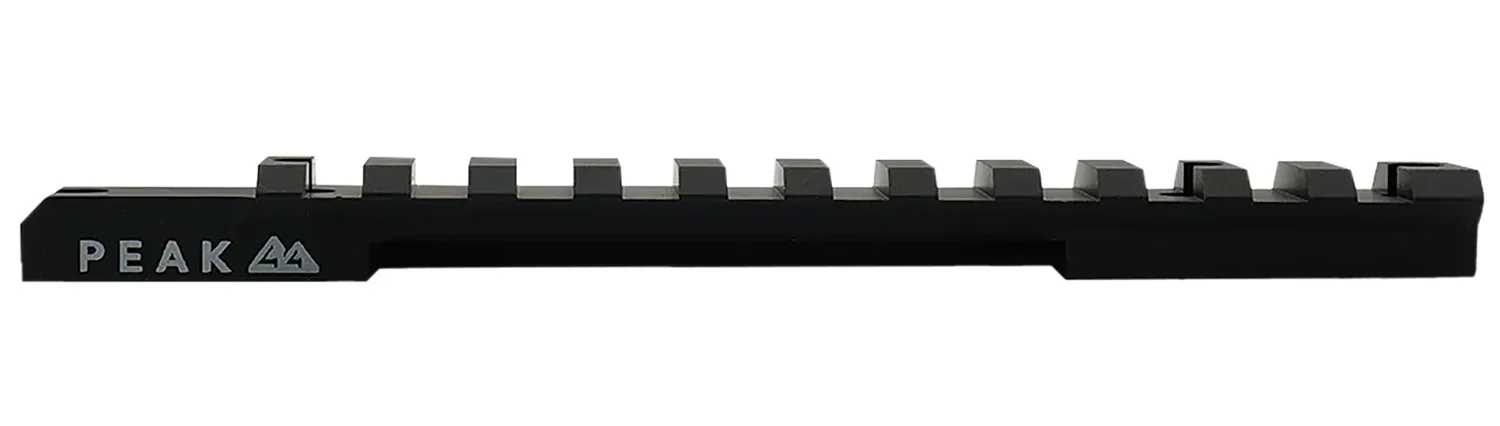 Weatherby J010006 Picatinny Rail  Matte Black Aluminum Weatherby Vanguard Weaver Mount Short Action 20 MOA