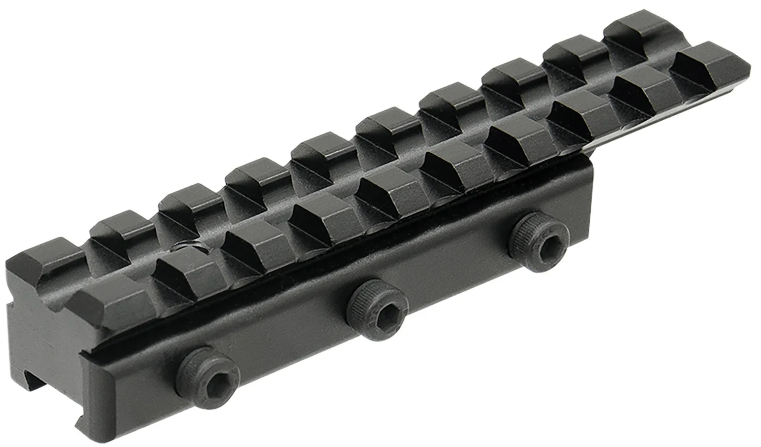 Leapers MNTPMTOWLA Picatinny Adapter Mount Matte Black Anodized Aluminum Dovetail Mount