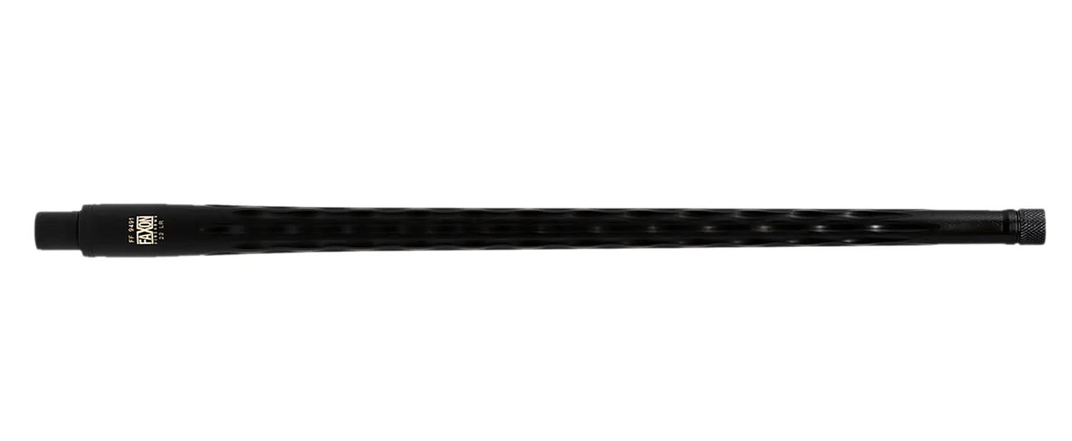 Faxon Firearms 12B216N16LMQT   22LR 16" Flame Fluted Stainless Steel Barrel Fits 10/22