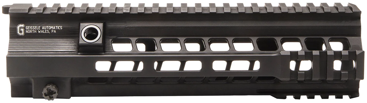 Geissele Automatics 05827B Super Modular Rail MK15 Black Aluminum 10.50" Long