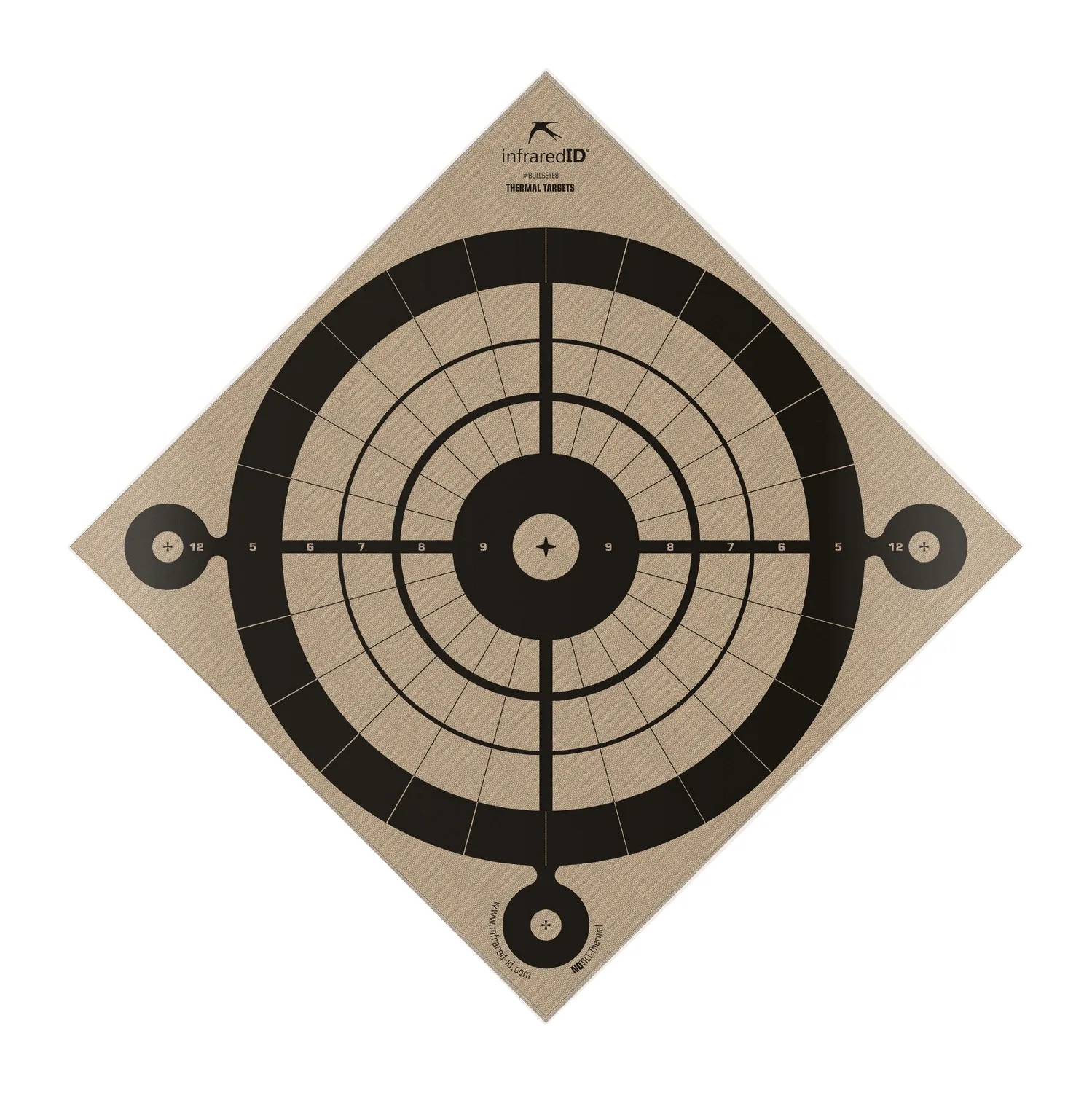 INFRARED-ID BULLSEYE8 THERM BULLSEYE TARGET 3PK