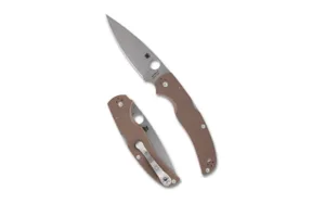 SPYDERCO NATIVE CHIEF 4.08" BRN/SLV
