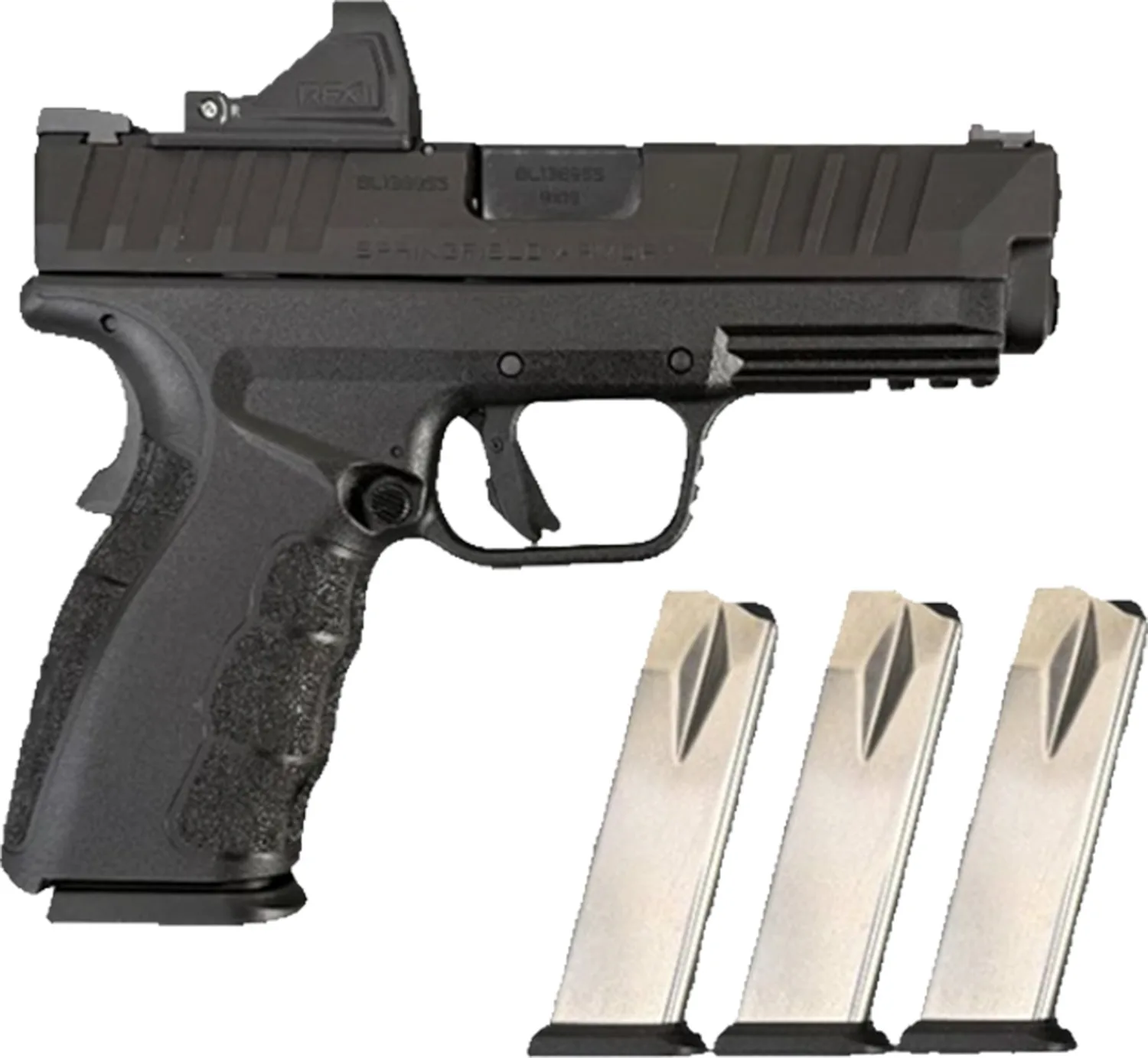 SPRINGFIELD XD MOD.4 OSP 9MM - 4" 10RD BLACK 4 MAGS GEAR PAC