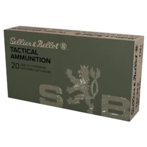 SELLIER & BELLOT 7.62X54R 180GR FMJ 20RD BOX 20 BOXES PER CASE