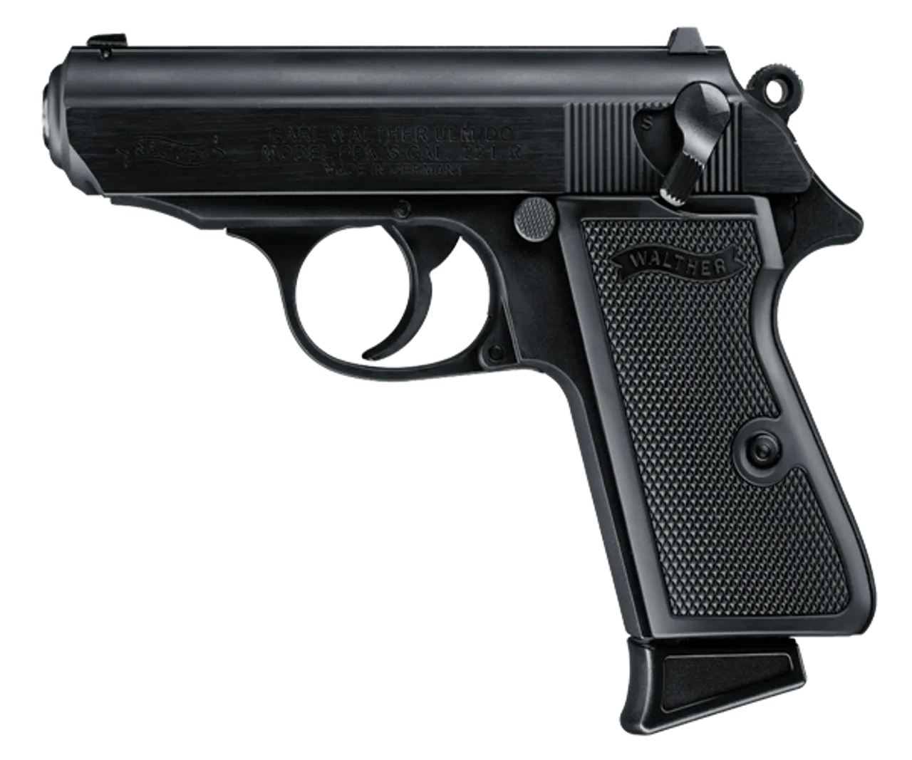 WALTHER PPK/S 22LR PSTL BLK 10RD MAG