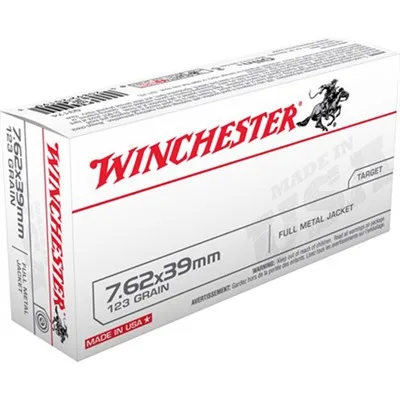 7.62X39MM 123GR FULL METAL JACKET 20/BOX