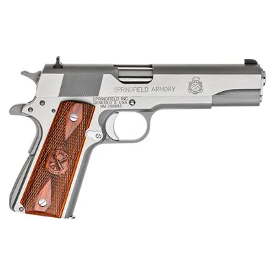 1911 MIL-SPEC 45 ACP 5'' BBL (2)7RD MAGS STAINLESS