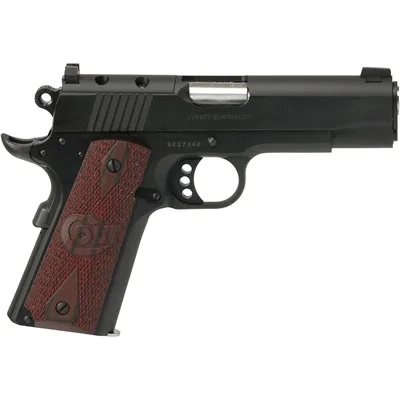 COMBAT COMMANDER 38 SUPER 4.25'' BBL OR (1)9RD BLUED/WOOD