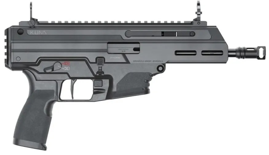 KUNA Pistol 9mm 6.125" M-LOK, Blk 2/10-rd