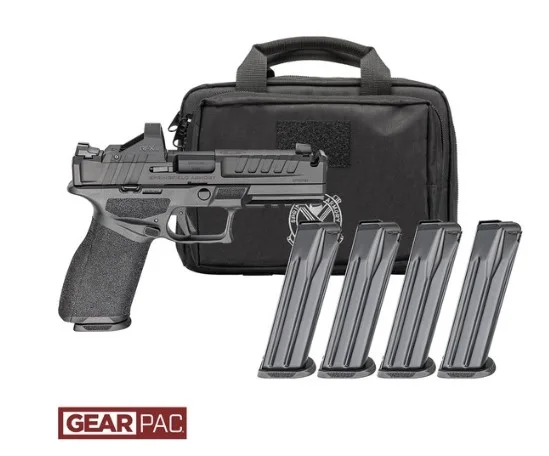 Echelon 4.5F Comp GP 9mm 4.5" RFX11 Blk 4 15rd