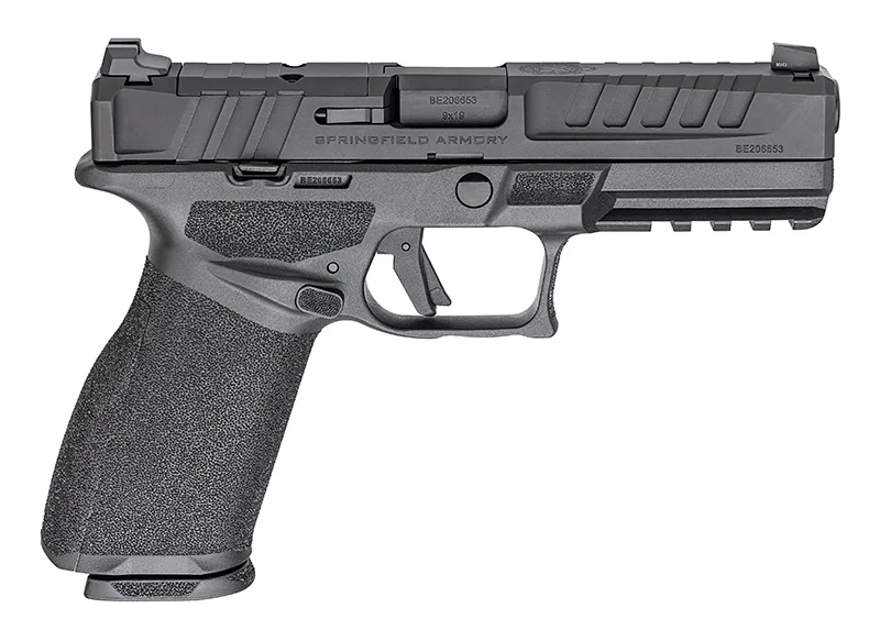 Echelon 9MM 4.5" Blk U-Notch 17Rd/20Rd Mag